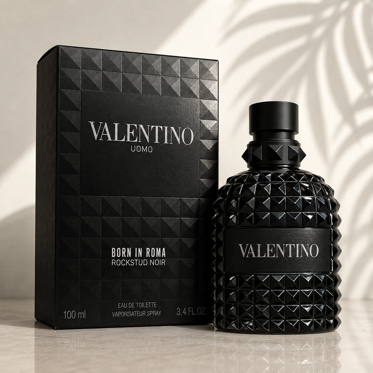VALENTINO UOMO BORN IN ROMA ROCKSTUD NOIR EDT 100ML