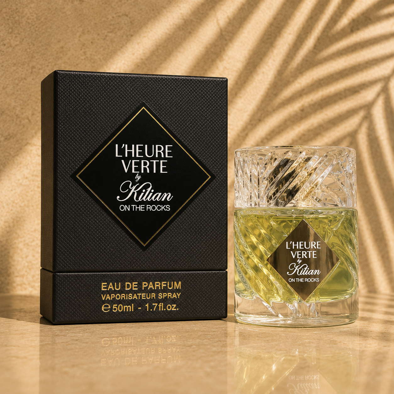 KILIAN L’HEURE VERTE ON THE ROCKS EDP 50ML