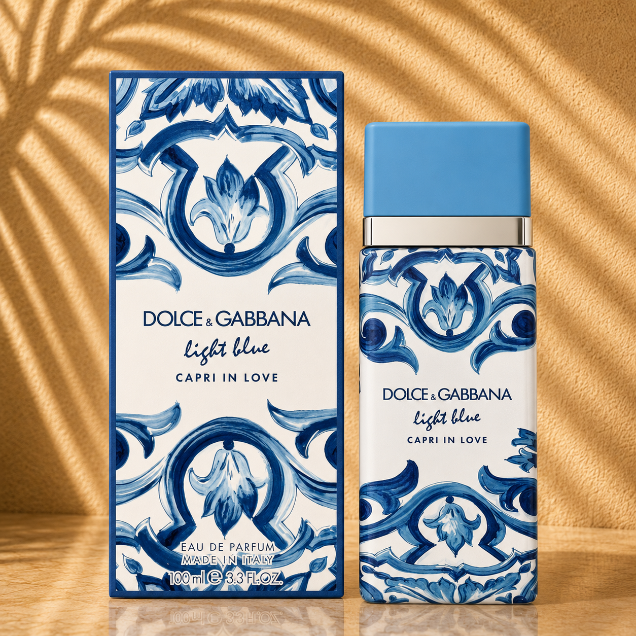 DOLCE & GABBANA LIGHT BLUE POUR FEMME CAPRI IN LOVE EDP 100ML