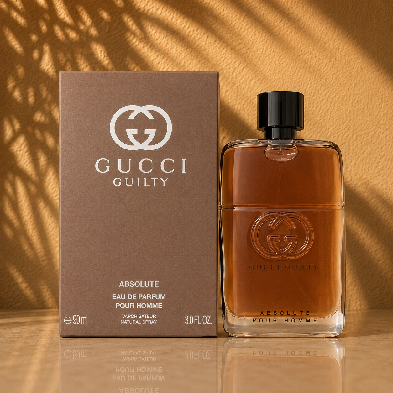 GUCCI GUILTY ABSOLUTE POUR HOMME EDP 90ML