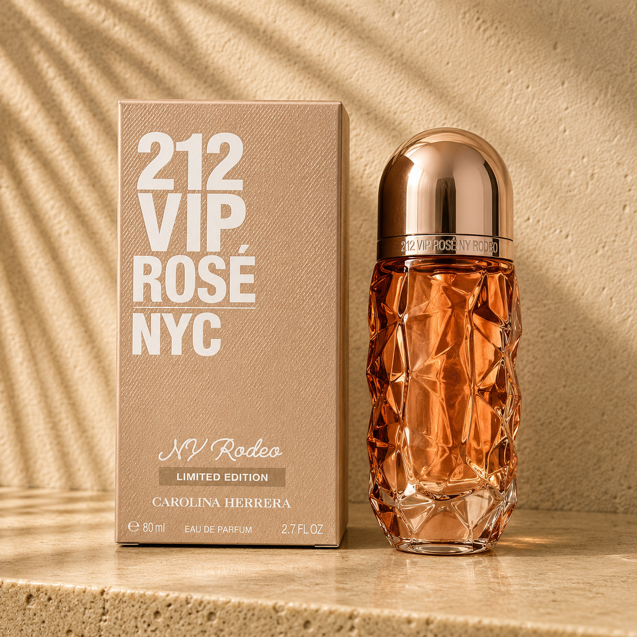 CAROLINA HERRERA 212 VIP ROSE NYC RODEO LIMITED EDITION 80ML
