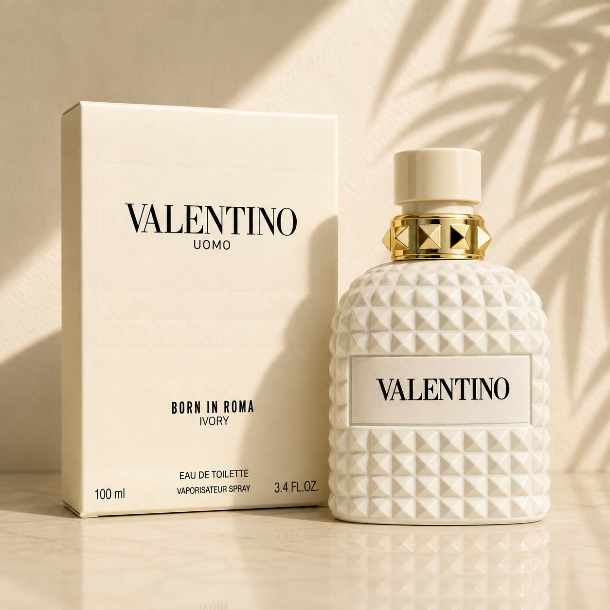 VALENTINO UOMO BORN IN ROMA IVORY EDT 100ML