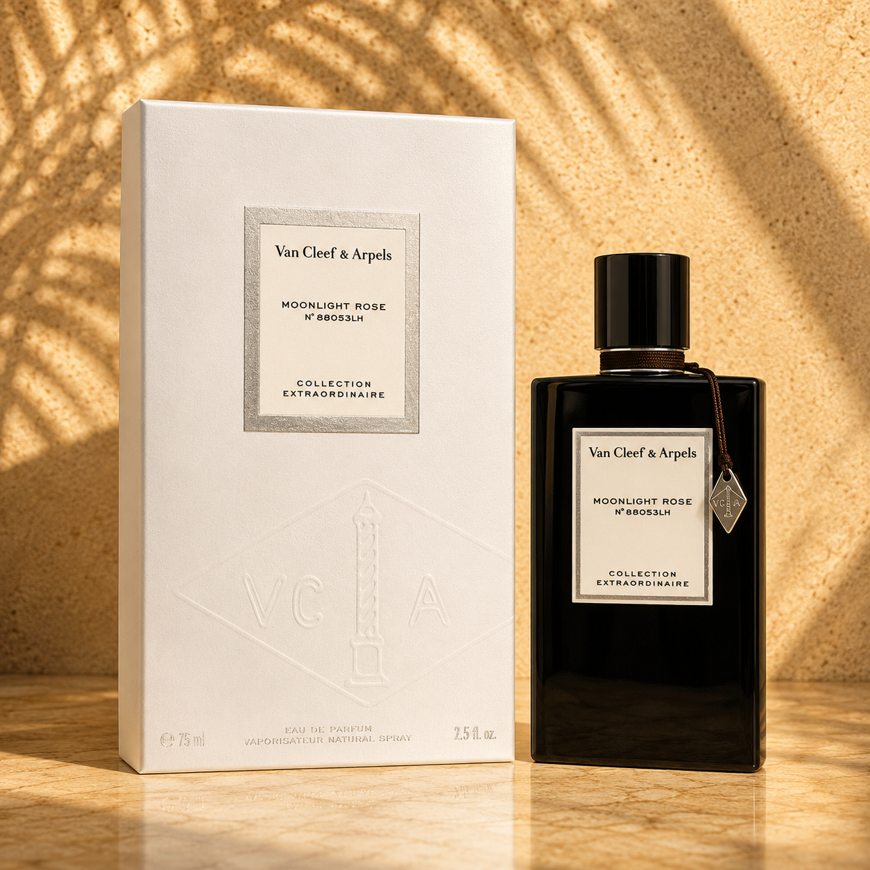 VAN CLEEF & ARPELS MOONLIGHT ROSE NO88053LH COLLECTION EXTRAORDINAIRE EDP 75ML