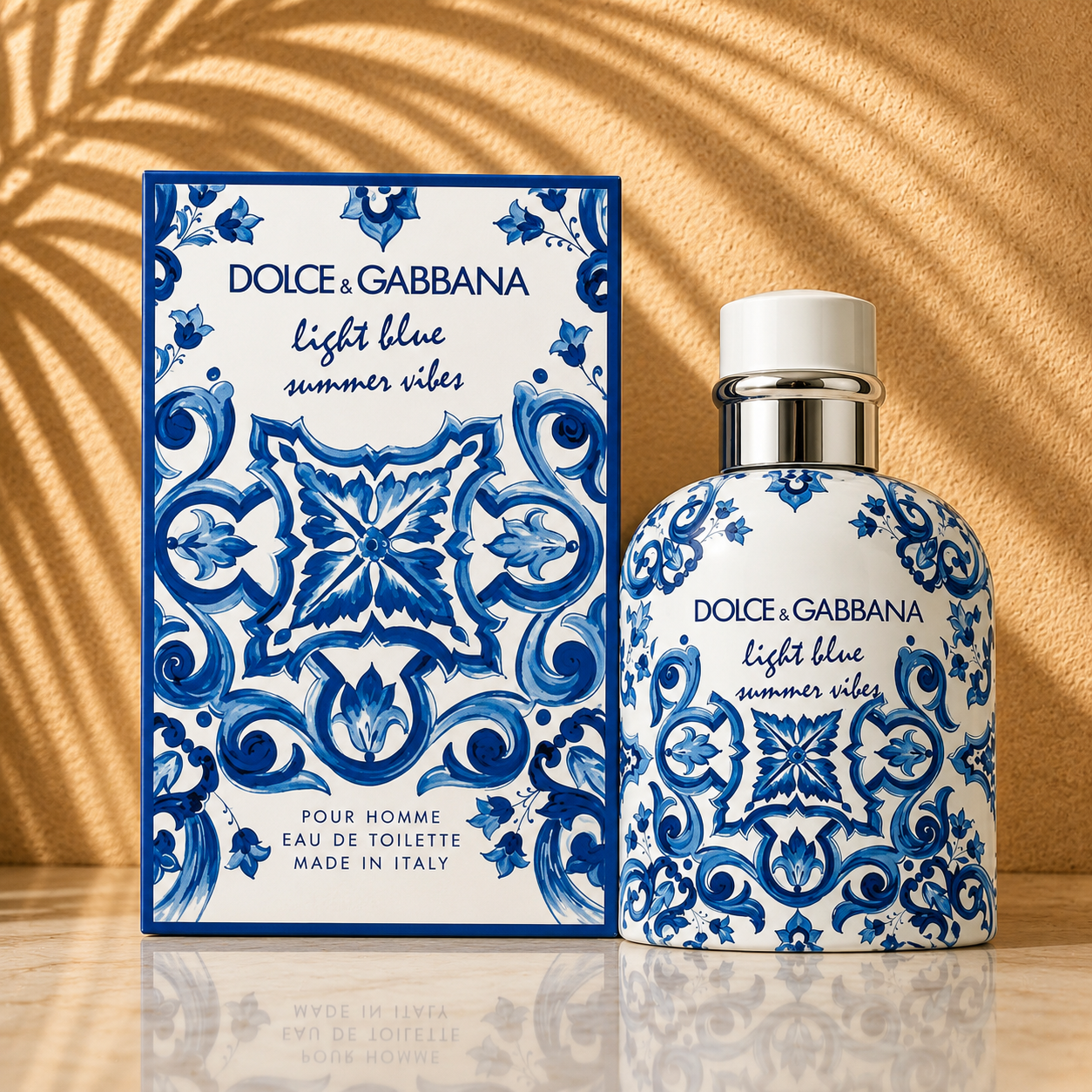 DOLCE & GABBANA LIGHT BLUE POUR HOMME SUMMER VIBES EDT 125ML
