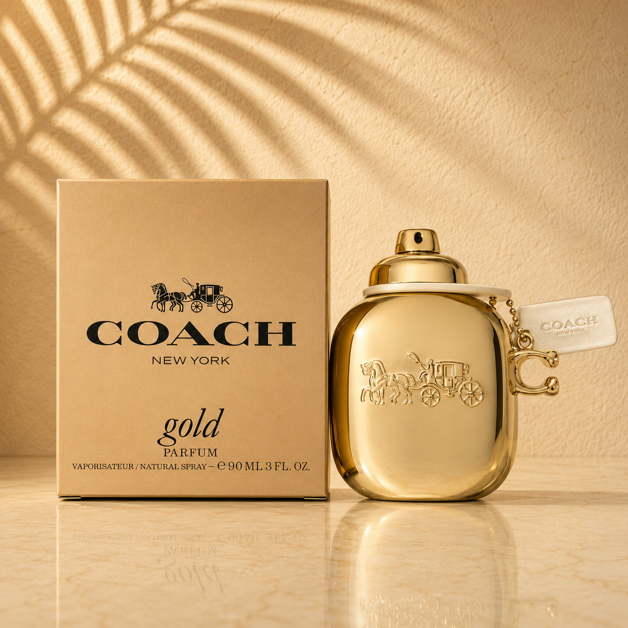 COACH GOLD PARFUM 90ML