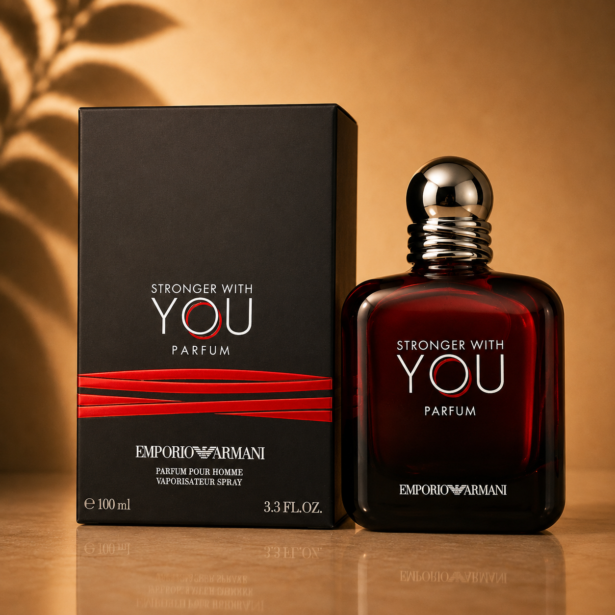 GIORGIO ARMANI STRONGER WITH YOU PARFUM POUR HOMME 100ML