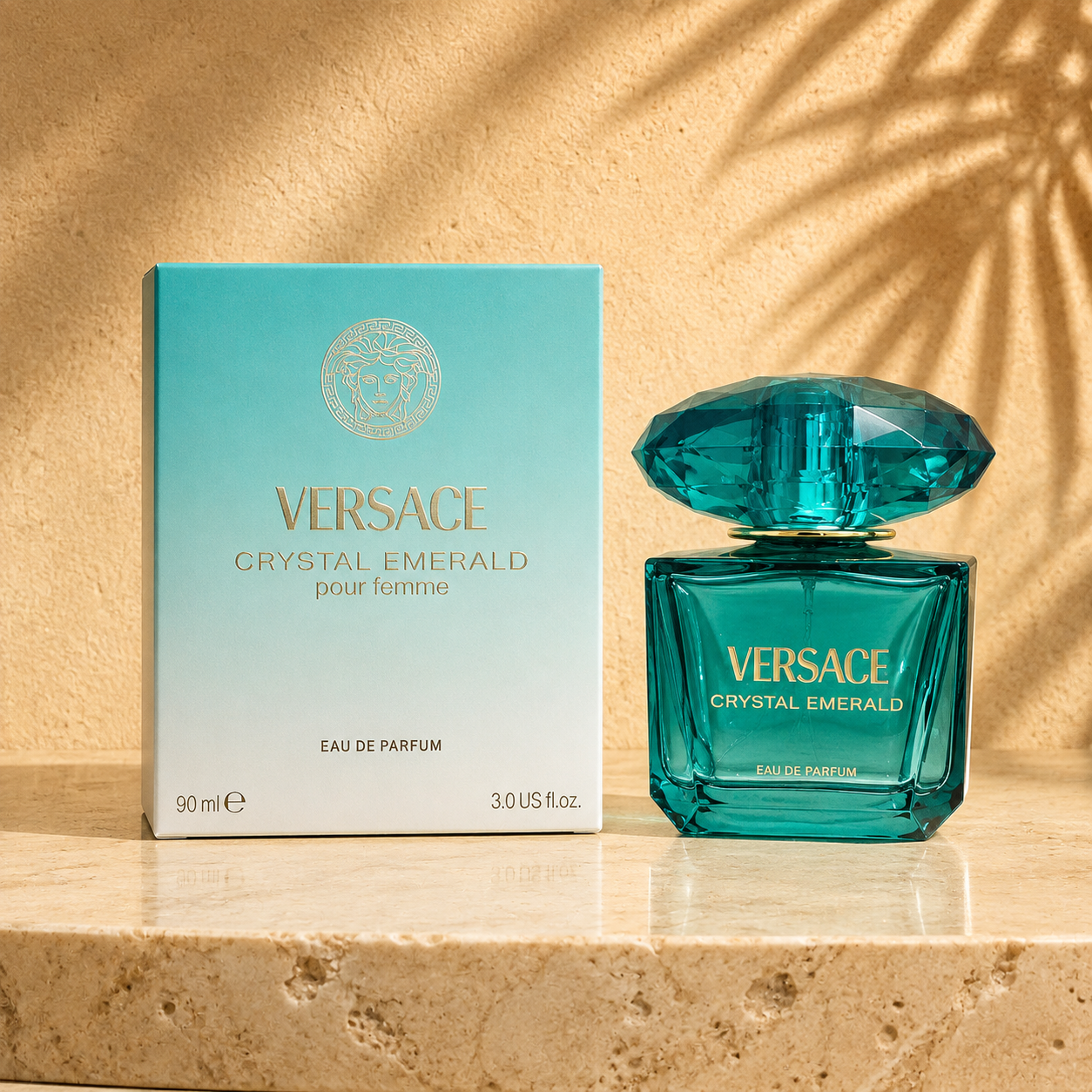 VERSACE CRYSTAL EMERALD POUR FEMME EDP 90ML