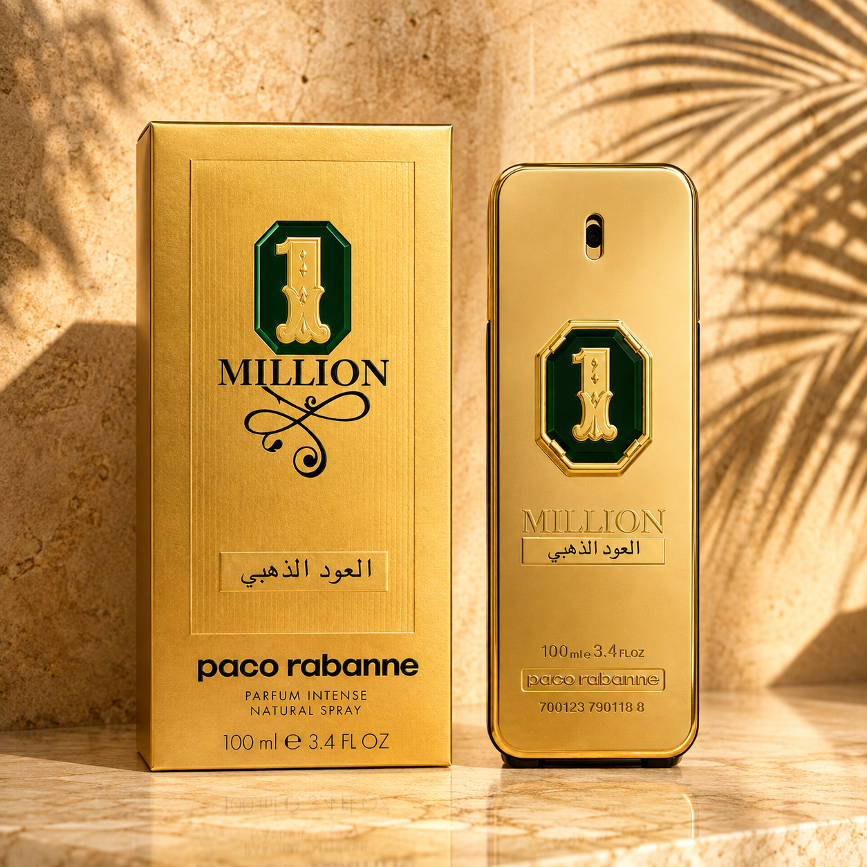 PACO RABANNE 1 MILLION GOLDEN OUD PARFUM INTENSE 100ML