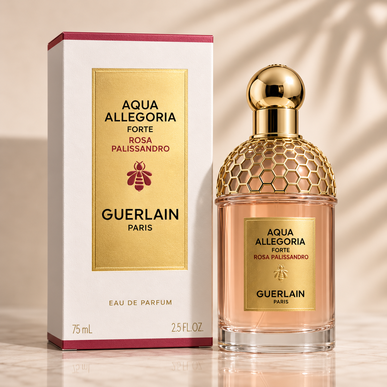 GUERLAIN PARIS AQUA ALLEGORIA FORTE ROSA PALISSANDRO EDP 75ML