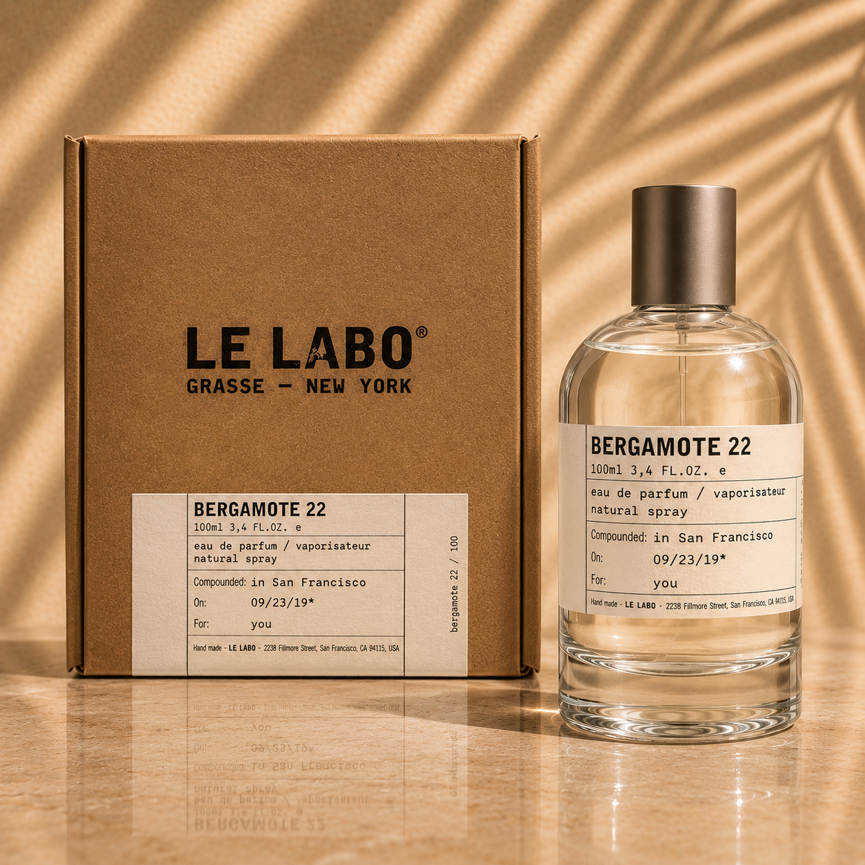 LE LABO BERGAMOTE 22 EDP 100ML