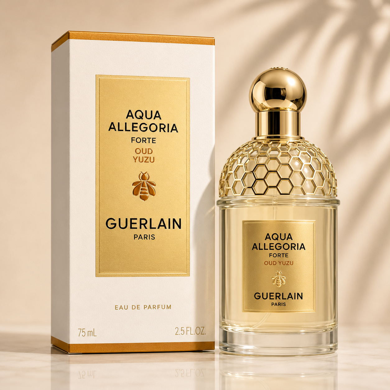 GUERLAIN PARIS AQUA ALLEGORIA FORTE OUD YUZU EDP 75ML