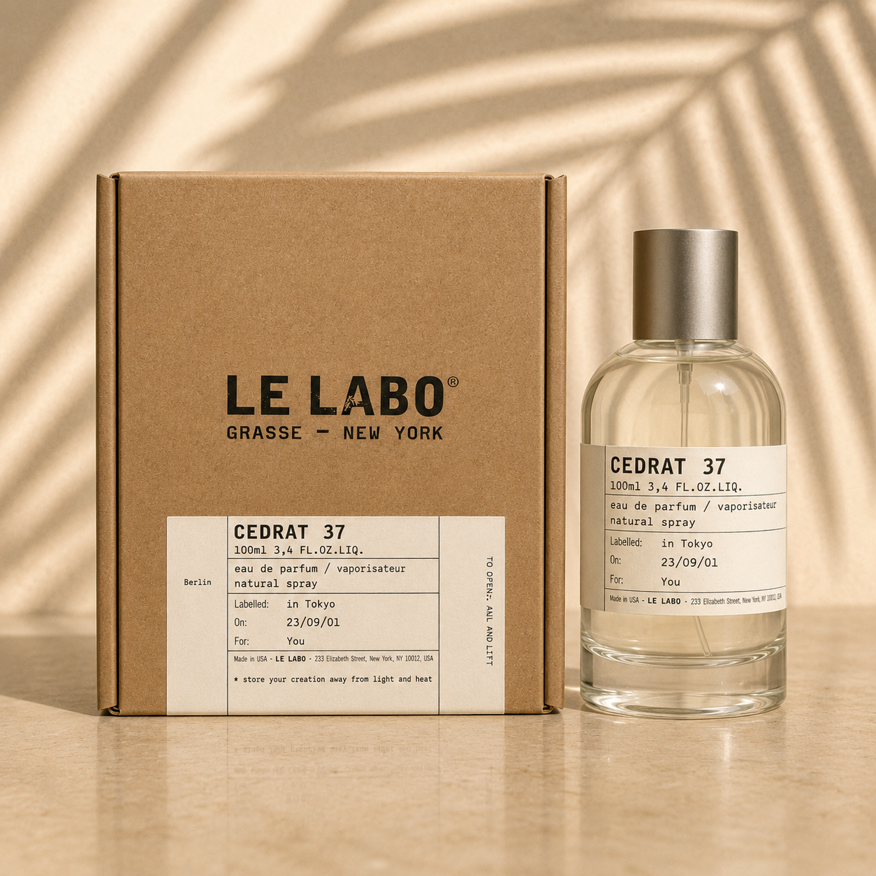 LE LABO CEDRAT 37 EDP 100ML