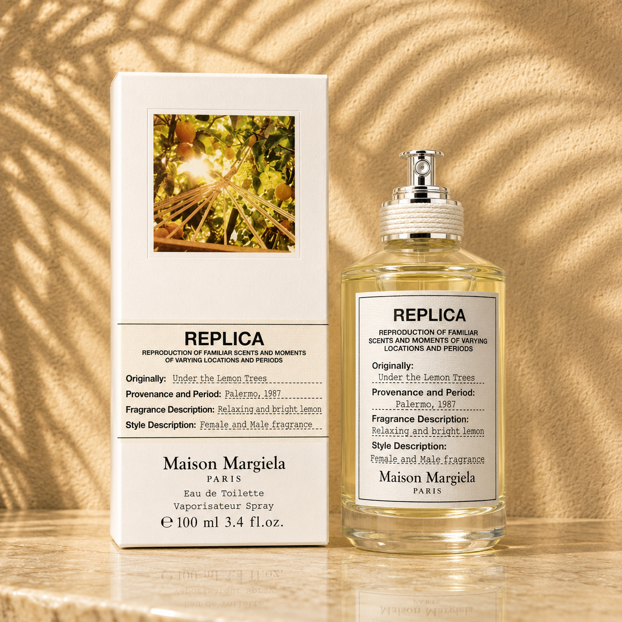 MAISON MARGIELA UNDER THE LEMON TREES EDT 100ML
