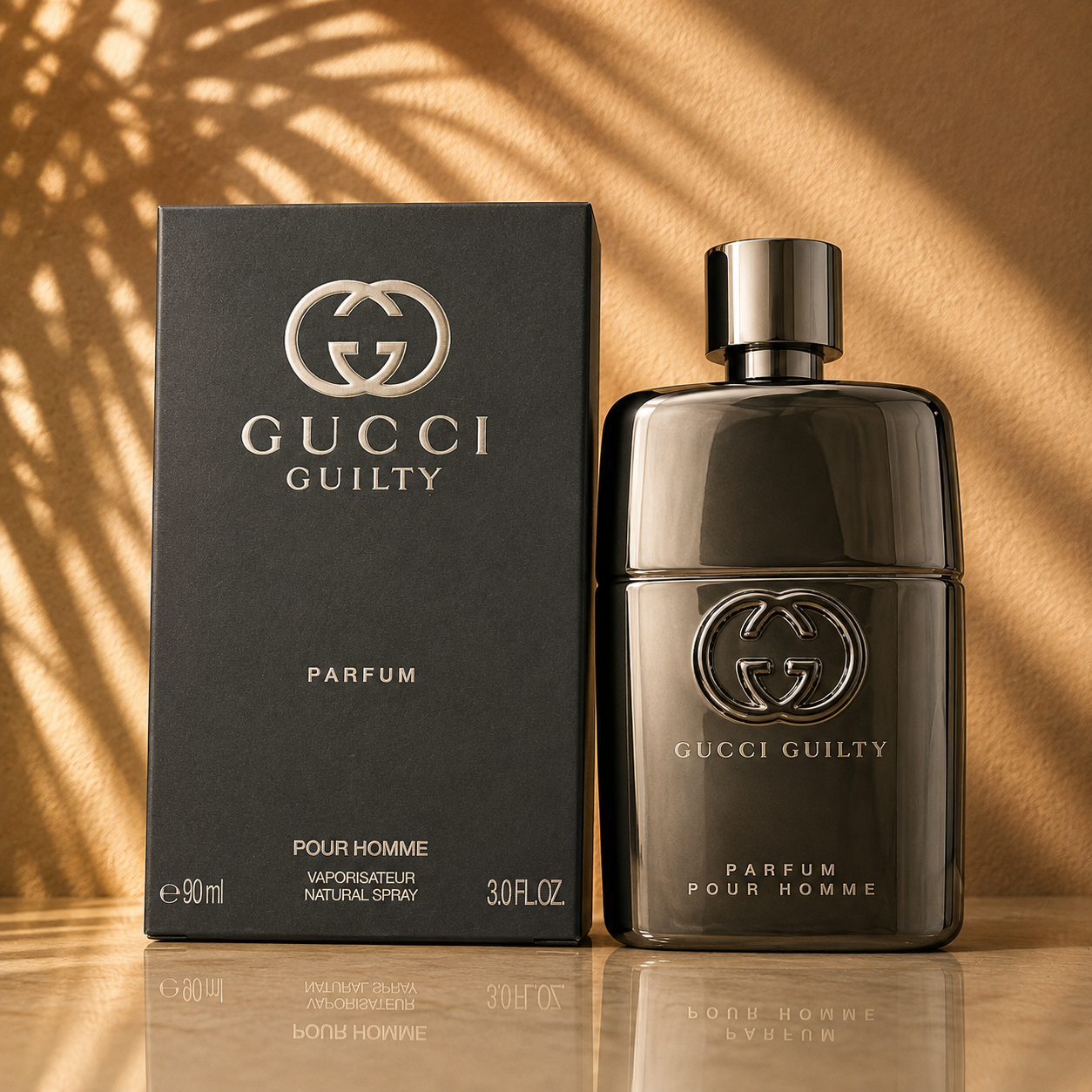 GUCCI GUILTY PARFUM POUR HOMME 90ML