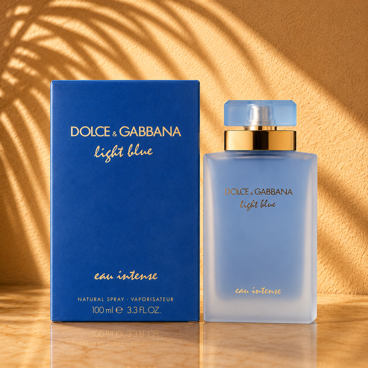 DOLCE & GABBANA LIGHT BLUE EAU INTENSE POUR FEMME 100ML