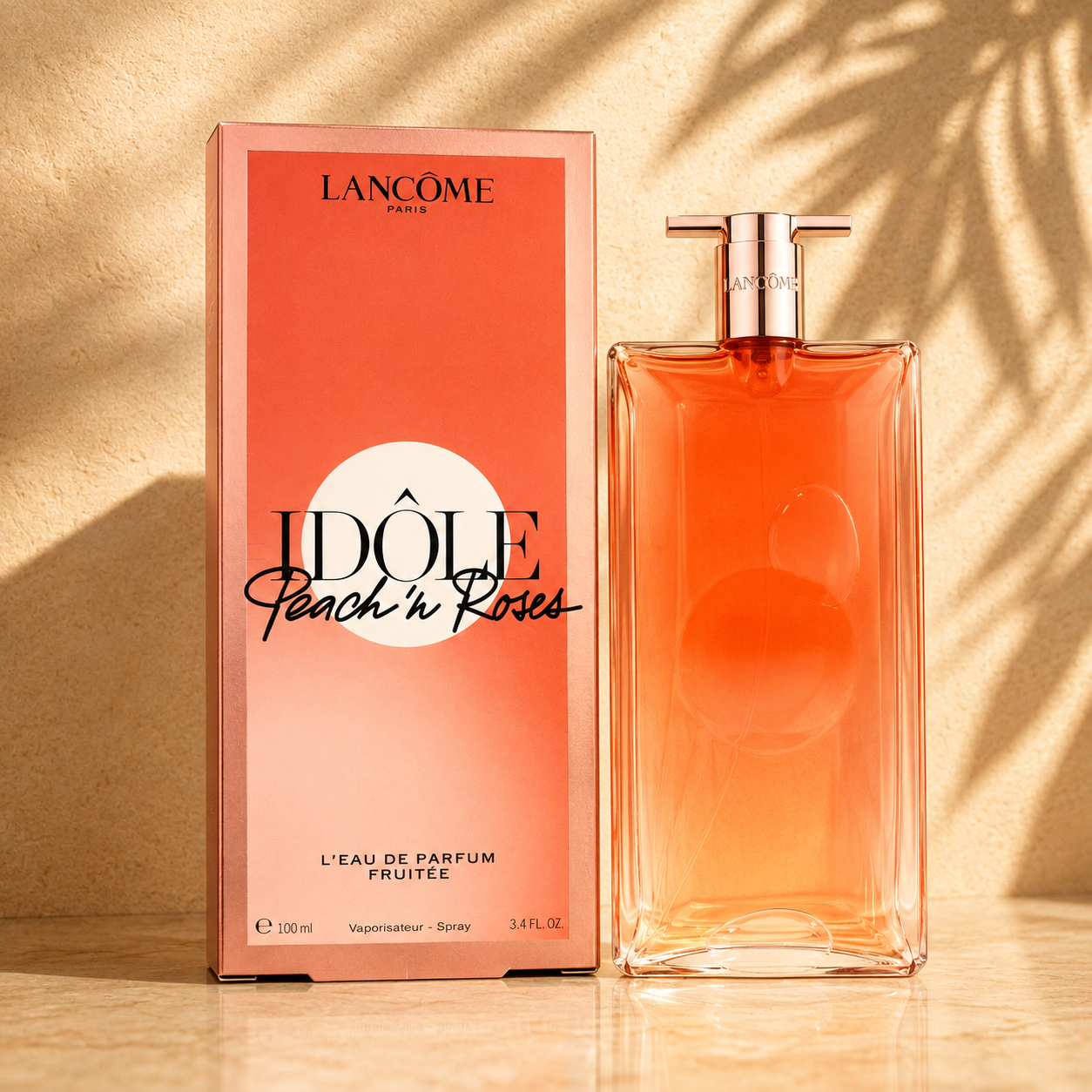 LANCÔME IDOLE PEACH N ROSES LEAU DE PARFUM FRUITEE 100ML