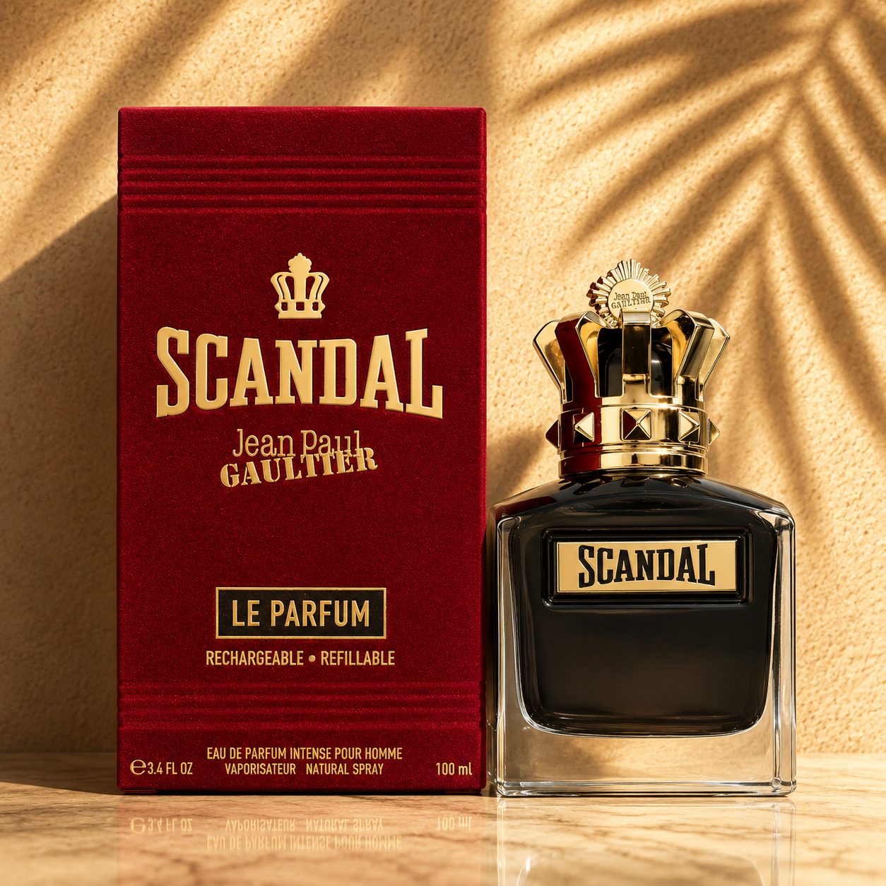 JEAN PAUL GAULTIER SCANDAL LE PARFUM EDP INTENSE POUR HOMME 100ML