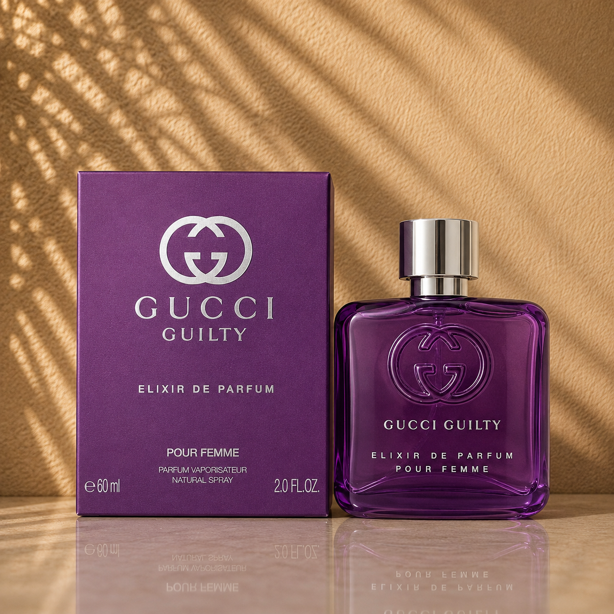 GUCCI GUILTY ELIXIR DE PARFUM POUR FEMME 60ML